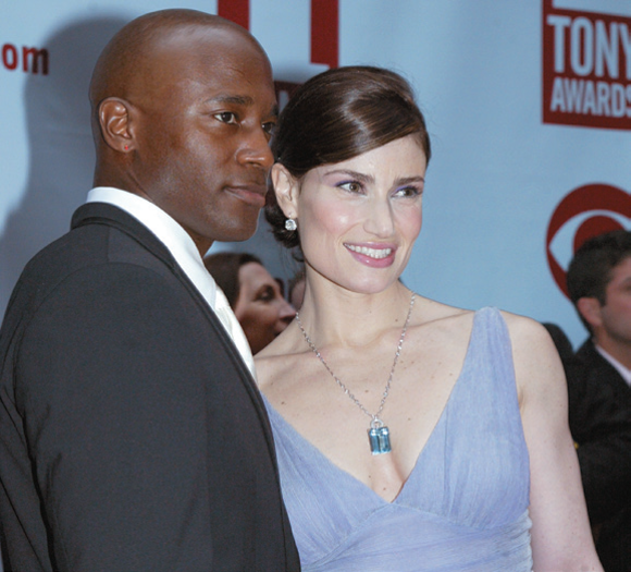 Taye Diggs and Idina Menzel are an example of the most common pattern of marriages between African ...