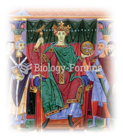 Shown here is Pope Leo III crowning Charlemagne king of the Franks in 800.