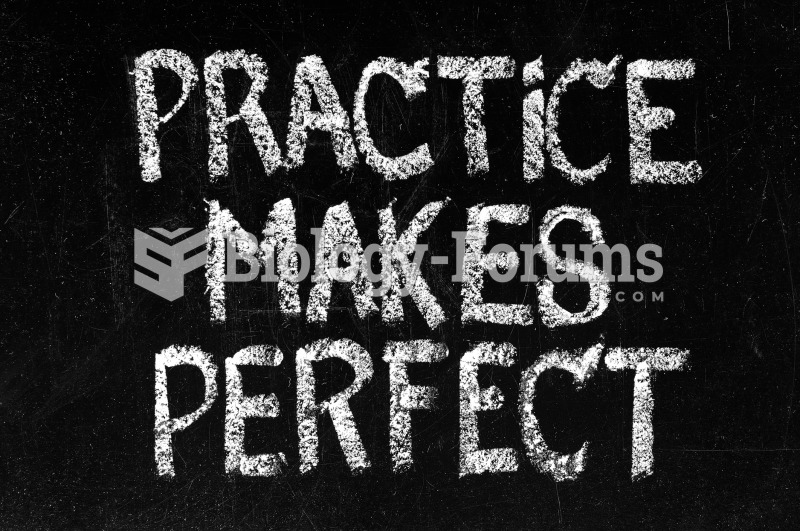 "Practice makes perfect"