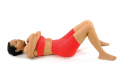 Lie prone with your head turned to one side. Put your arms out to your sides and bend your elbows at ...