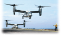 To maintain global power requires the continuous development of weapons. Shown here is the Osprey. ...