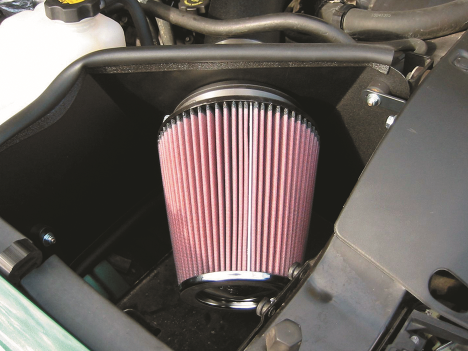 A high-performance aftermarket air  filter often can increase airflow into the engine for  more ...