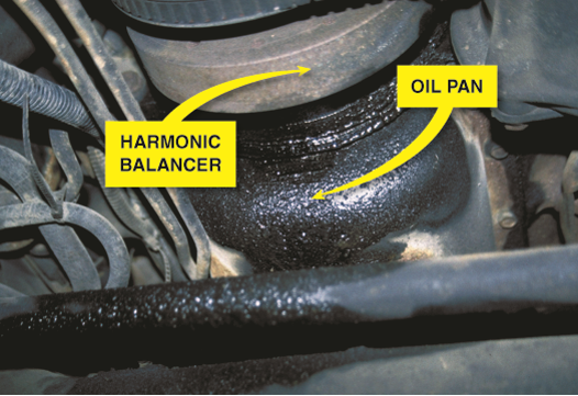 What looks like an oil pan gasket leak can be a rocker cover gasket leak. Always look up and look ...