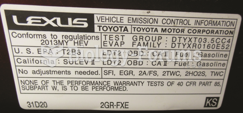 The vehicle emissions control information (VECI) sticker is placed under the hood.