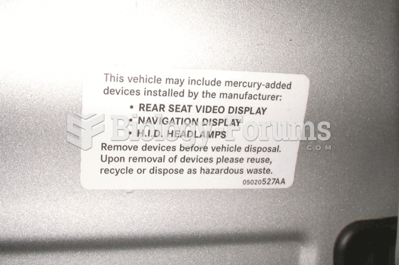 Placard near driver’s door, including  what devices in the vehicle contain mercury.