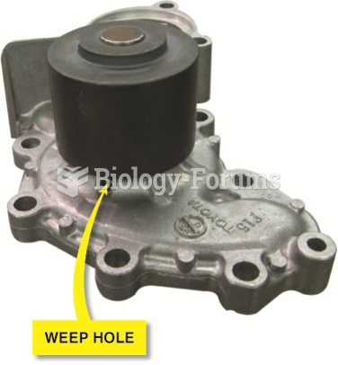 The bleed weep hole in the water  pump allows coolant to leak out of the pump and not  be forced ...