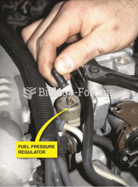 If the vacuum hose is removed from the  fuel-pressure regulator when the engine is running, the ...