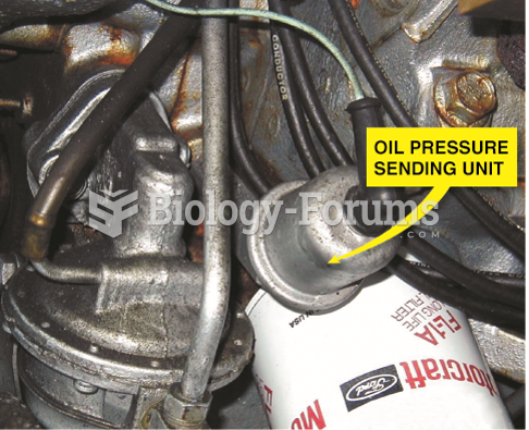 A typical oil pressure sending unit  on a Ford V-8.