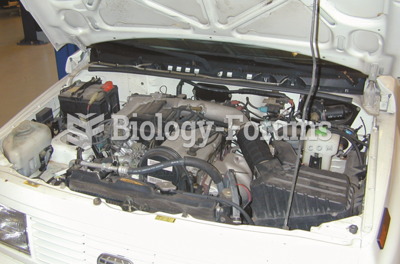 An overall view of the four-cylinder engine that is due  for a scheduled valve adjustment according ...