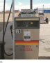 A fuel pump in a farming area that  clearly states the red diesel fuel is for off-road use  only ...