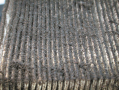 Dust and dirt in the air are trapped  in the air filter so they do not enter the engine.