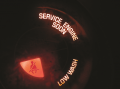 The malfunction indicator lamp might be labeled “service engine soon,” which can cause ...