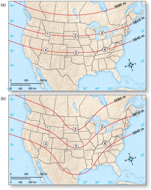 The Upper Troposphere: Troughs and Ridges