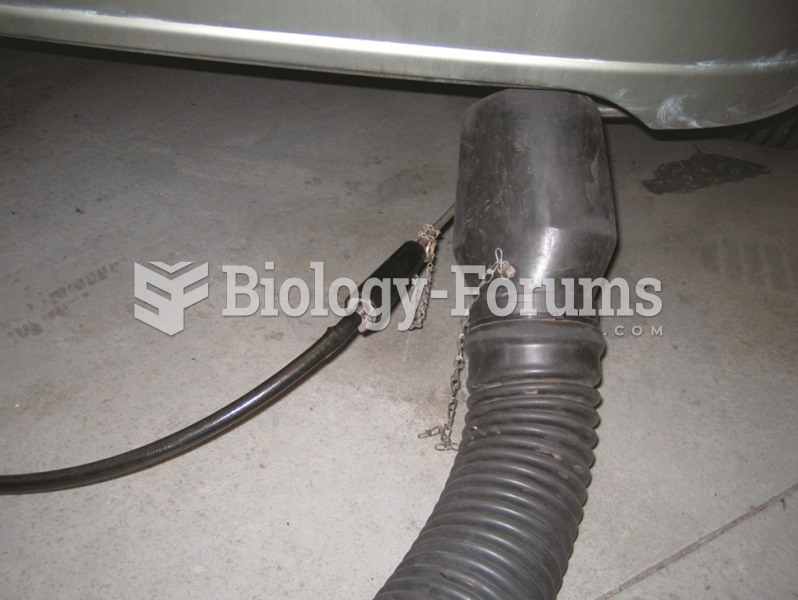 A partial stream sampling exhaust  probe being used to measure exhaust gases in parts per million ...
