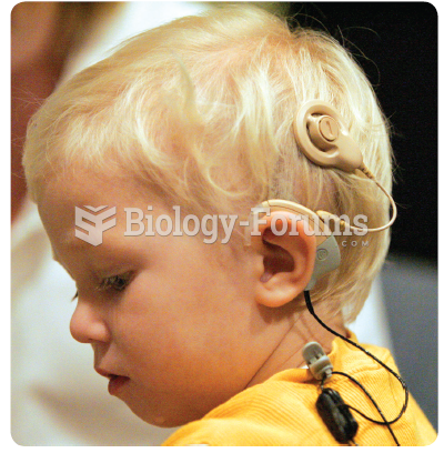 A child with a Cochlear implant