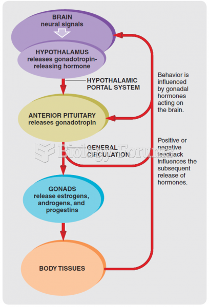 A summary model of the regulation of gonadal hormones.