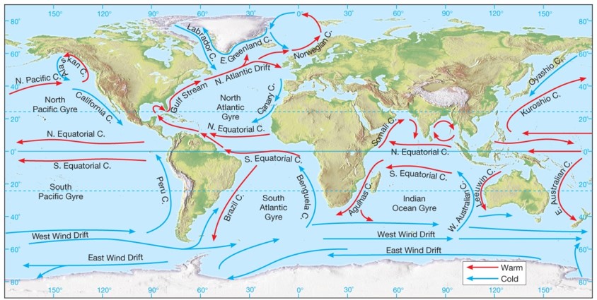 Global Winds and Ocean Currents