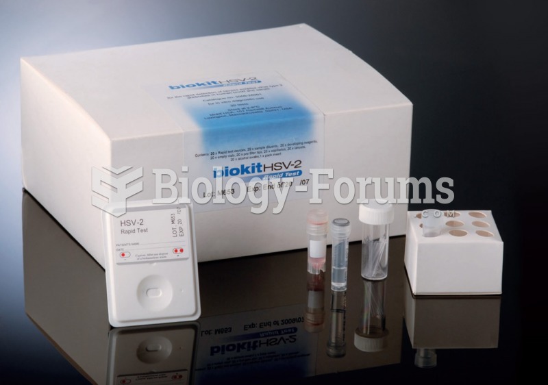 Herpes simplex 2 rapid test. 