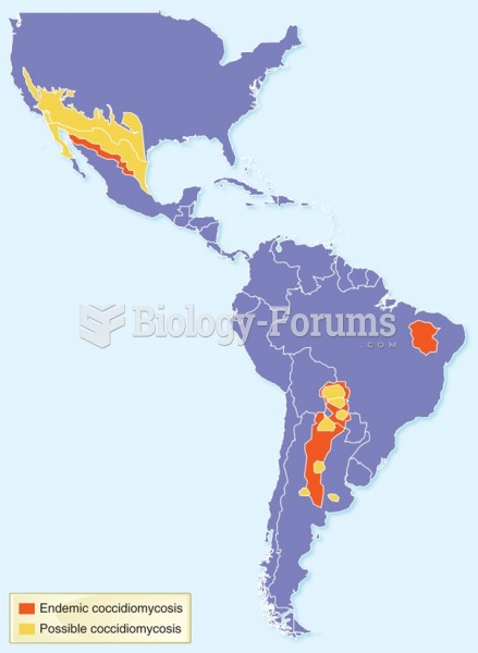 Geographic distribution of coccidiomycosis.