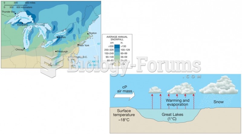 Lake-effect snow: Cold air over warm water