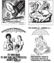 Ads from the public service campaign in the late 1960s and early 1970s that encouraged people to get ...