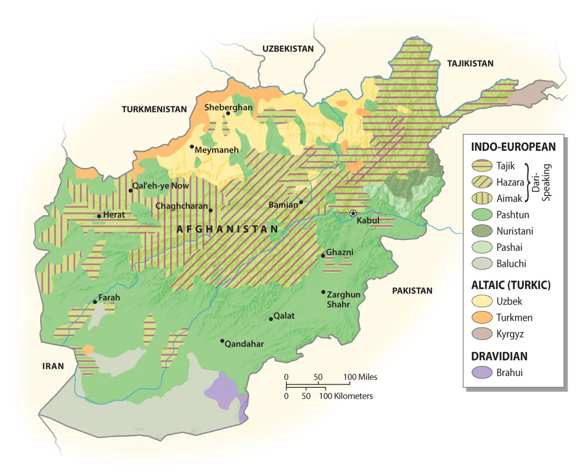 Afghanistan’s Ethnolinguistic Patchwork