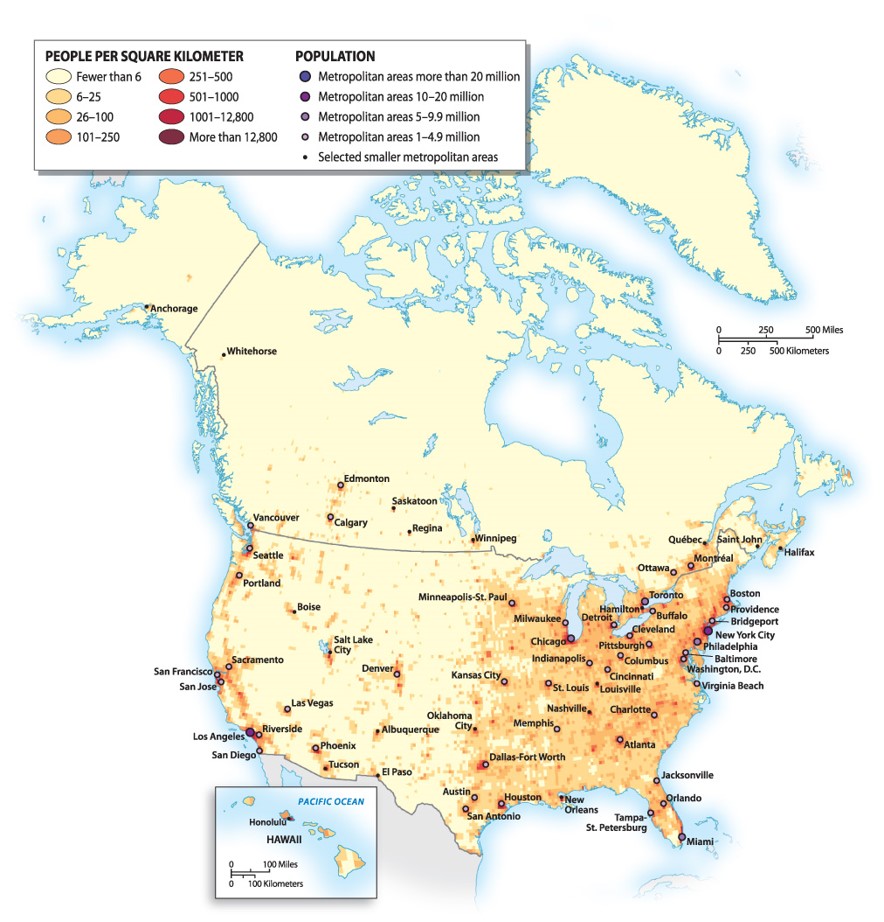 Modern Spatial and Demographic Patterns