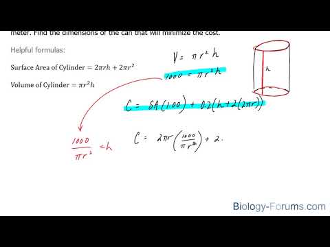 How to solve optimization problems in calculus (Part 3)