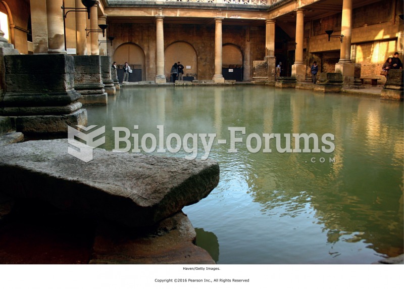 A Roman Bath.
