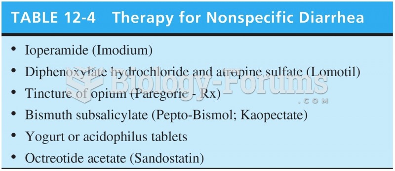 Therapy for Nonspecific Diarrhea 