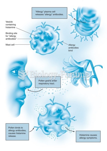 Development of allergic rhinitis.