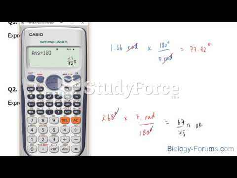 How to convert between radians and degrees