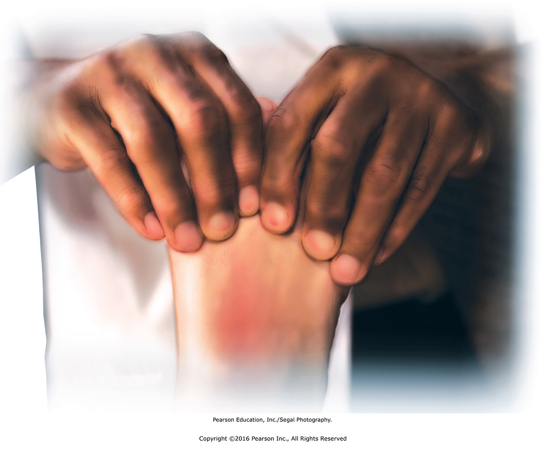 Lymphatic Drainage on Dorsum with Ankle Rotation. With the fingers of both hands, gently stretch the ...