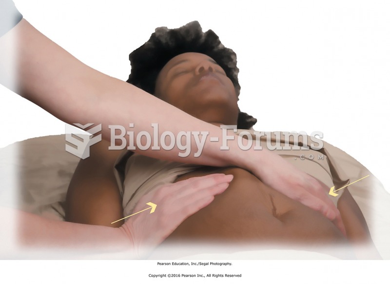 Placement of hands for mobilizing the rib cage from side to side.