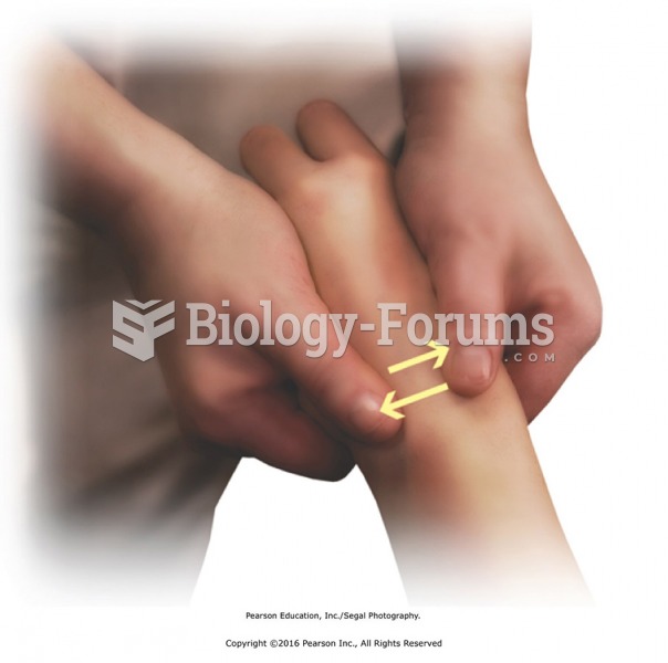 Hold hand around thumb and little finger and apply broadening strokes across the metacarpals. Press ...