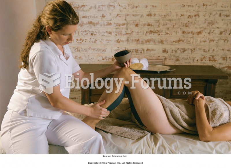 Apply the substance to the client’s posterior leg with one smooth stroke. To stabilize the ...