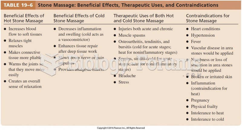 Stone Massage: Beneficial Effects, Therapeutic Uses, and Contraindications