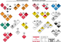 The U.S. DOT hazardous materials placards as found in the 2012 Emergency Response Guidebook. ...