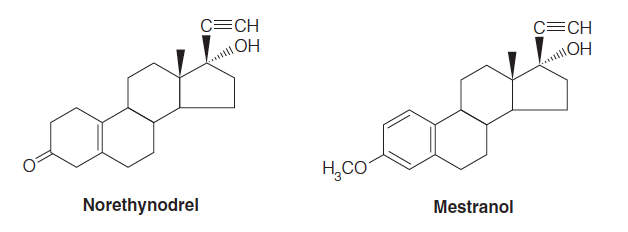 Norethynodrel and mestranol