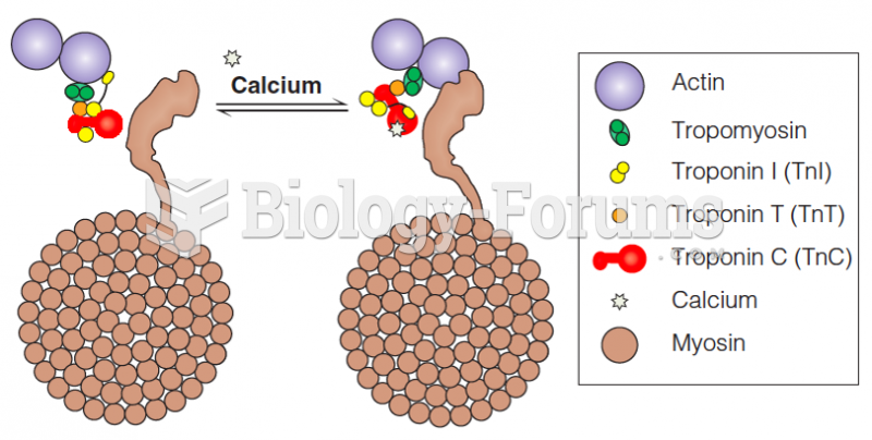 The regulation of muscle contraction by calcium