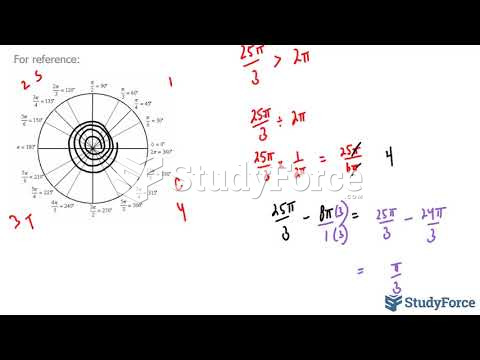  How to evaluate angles using sine, special triangles, the unit circle (Part 1)