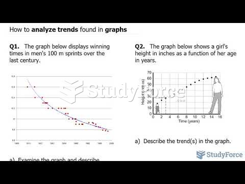  How to analyze trends found in graphs