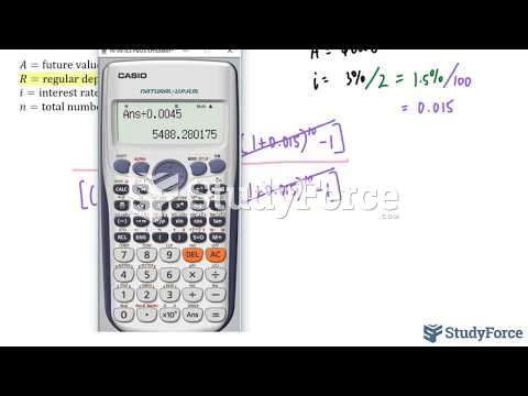  How to calculate regular payments or deposits using the annuity formula (Question 2)
