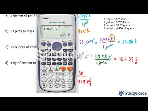  How to convert between imperial and metric units (Part 3)