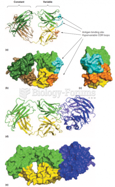 Antigen binding by an Fab fragment