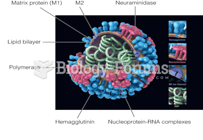 The structure of the influenza virus