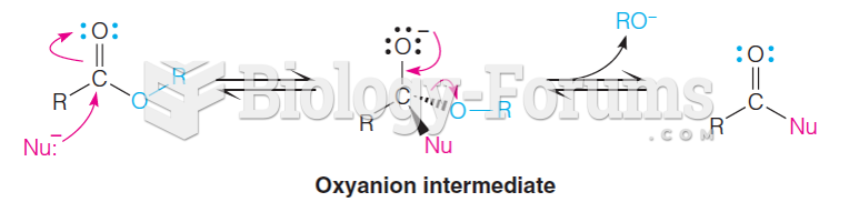 Oxyanion reaction intermediate