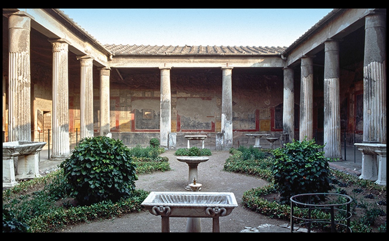 Peristyle Garden, House Of The VettII