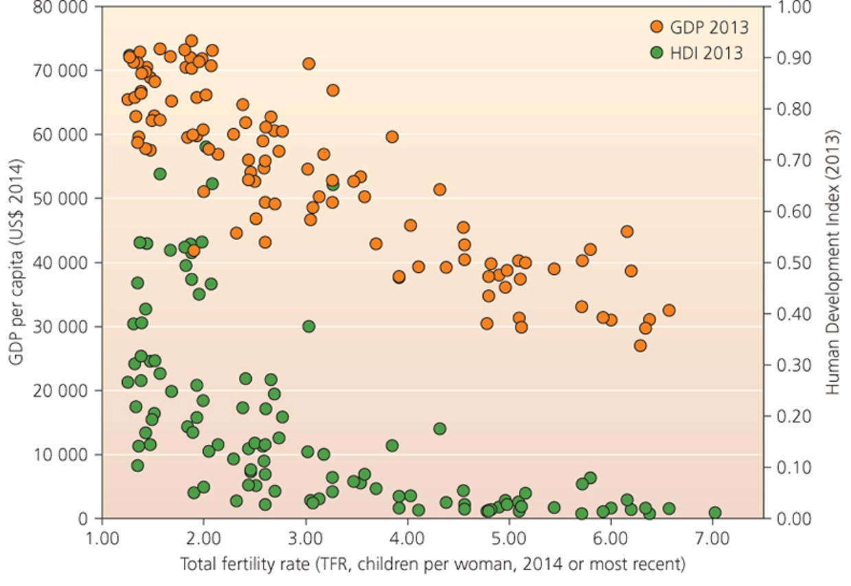 Poverty and  population growth