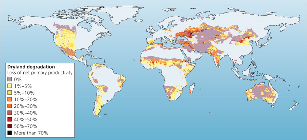 Soil Erosion and Degradation in the world